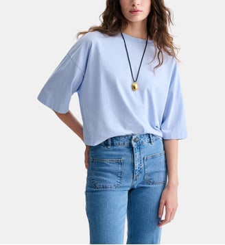 T-Shirt Camomille - Vanessa Bruno - Bleu