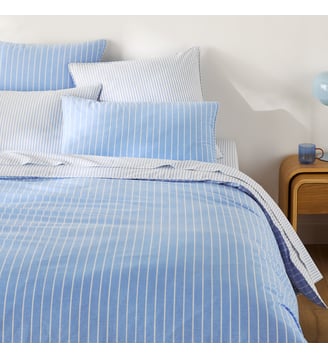 Housse de couette en percale de coton La Redoute Interieurs