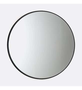 Miroir rond noir Ø120 cm La Redoute Interieurs