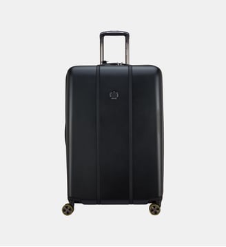 Valise extensible Deauville 4R 76 cm - Delsey Paris - Noir foncé