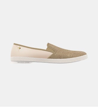 Espadrilles Nudude - Rivieras - Beige et tan