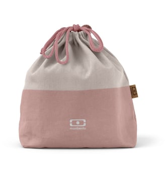 Lunch bag MB Pochette L - Flamingo Natural - Monbento - Rose