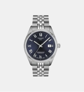 Montre automatique Ballade Bleu foncé T1564081104300 - Tissot - Argenté