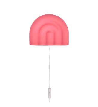Lampe murale en sillicone Mini - OYOY - Rouge