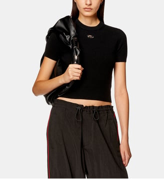 Top en laine et cachemire - Diesel - Noir