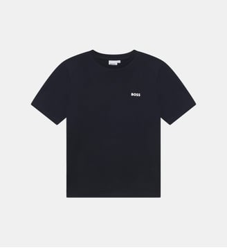 Tee-shirt à manches courtes - BOSS Kidswear - Bleu cargo