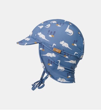 Casquette anti-UV protège nuque - Fresk - Bleu