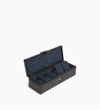 Coffret 5 montres en cuir - Le Tanneur - Noir