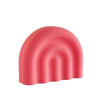 Veilleuse en silicone arc-en-ciel - OYOY - Rouge