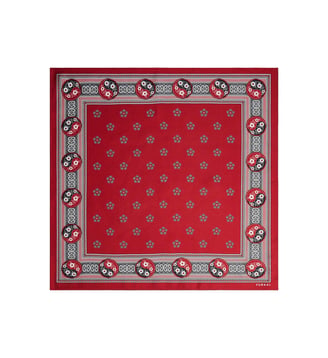 Pochette en soie à imprimé yin yang - Fursac - Bordeaux