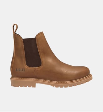 Bottines Chelsea en cuir EPERON - Aigle - Marron