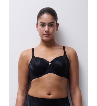 Soutien-gorge moulé emboîtant - Chantelle - Noir