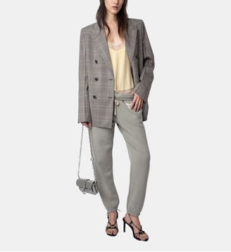 Pantalon de Jogging Sofia - Zadig&Voltaire - Vert trellis