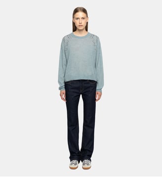 Pull Swapy 100% Cachemire - Zadig&Voltaire - Bleu frozen