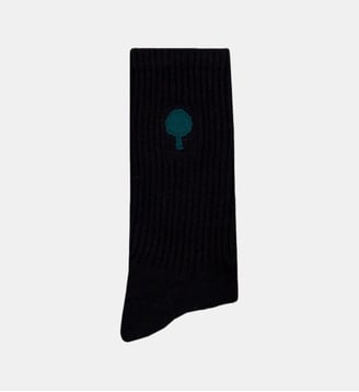 Chaussettes hauteur mi-mollet - Faguo - Noir