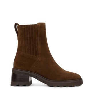 Bottines Plates Lison Cuir Suédé Bobbies