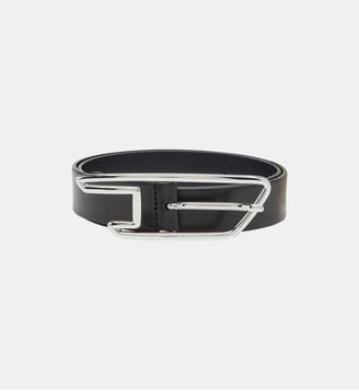 Ceinture 3 cm en cuir pull-up - Diesel - Noir