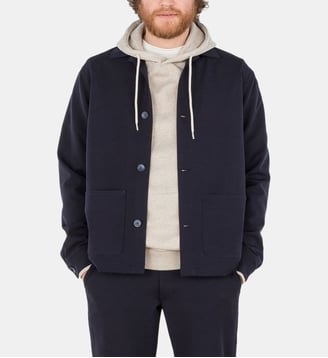 Veste Worker Waël - Serge Blanco - Bleu foncé