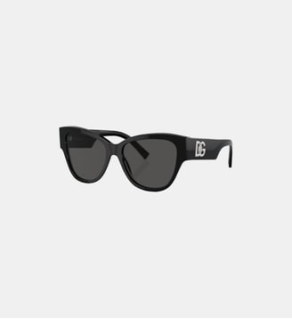 Lunettes de soleil Papillon DG4449 - Dolce & Gabbana - Gris foncé