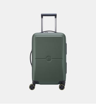 Valise cabine rigide 4R 55 cm - Delsey Paris - Vert foncé