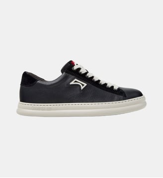 Baskets Runner Four cuir - Camper - Noir