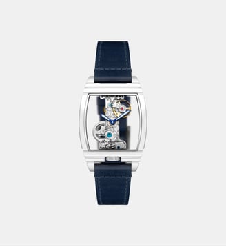 Montre automatique Discovery Transparent ES-8299-01 - Earnshaw - Argenté