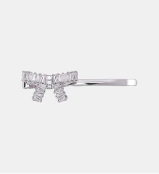 Barette nœud à strass - Maje - Crystal
