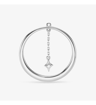 Charm Éclipse - Nebuleuse Bijoux - Argent