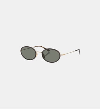 Lunettes de soleil Rond GG1980S - Gucci - Gris