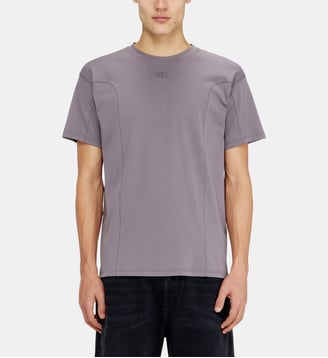 T‑shirt avec panneaux uni - Diesel - Violet