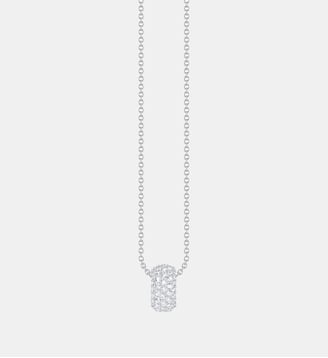 Collier avec pendentif anneau et zircon blanc - Thomas Sabo - Argent