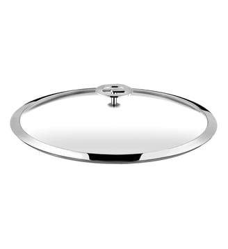 Universel - Couvercle 24cm verre trempé et inox Cuisinox