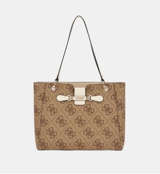 Sac cabas Nolana logo 4G - Guess - Beige