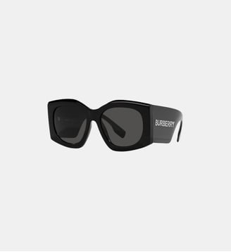 Lunettes de soleil Irrégulier BE4388U Madeline - Burberry - Noir