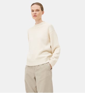 Pull col rond  Miwa - Noyoco - Écru