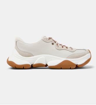 Baskets Karst 2 cuir - Camper - Blanc