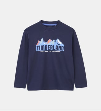 T-shirt à manches longues - Timberland - Indigo
