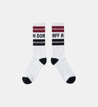 Chaussettes De Sport À Rayures "Ron Dorff" - Ron Dorff - Rouge