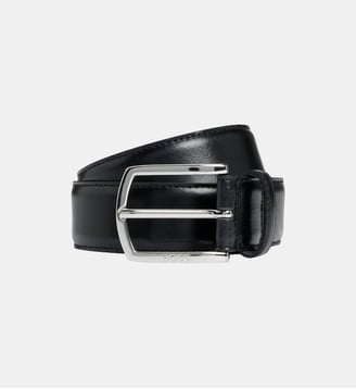 Ceinture en cuir italien - BOSS - Marron foncé