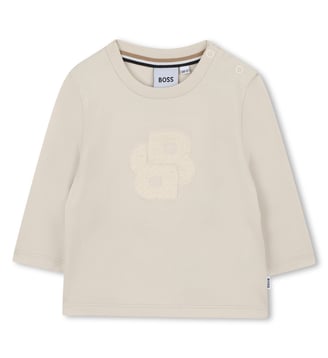 T-shirts à manches longues - BOSS Kidswear - Vanille