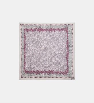 Foulard Kerry Hearts 135 - Zadig&Voltaire - Blanc flash