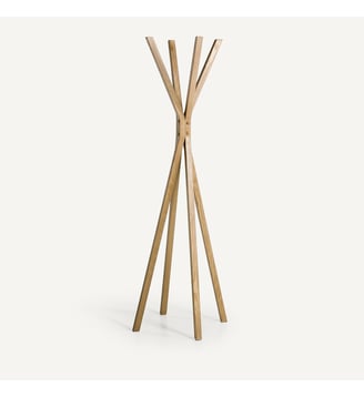 Porte-manteau sur pied bouleau - AM.PM - Naturel