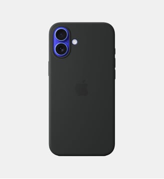 Coque iPhone 16 Plus MagSafe Noir silicone - Apple - Noir