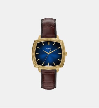Montre Machine luxe  Bleu LE1215 - Fossil - Doré