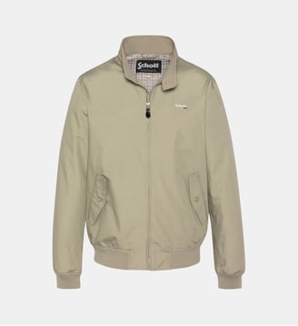 Blouson droit Cabl  - Schott - Vert pastel