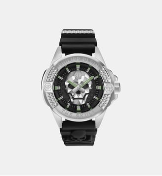Montre The skull Noir, Argenté PWAAA0121 - Philipp Plein - Argenté
