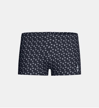 Boxer de bain motif coquillages - Impetus - Bleu marine