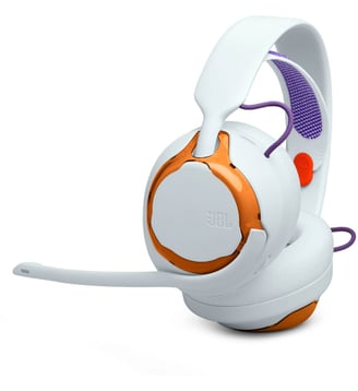 Casque gamer Quantum 250 Blanc Orange - JBL - Orange