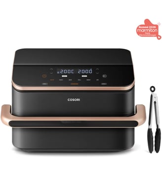 Friteuse sans huile KOSP0027EUN Twinfry Chef Édition 10L - Cosori - Noir