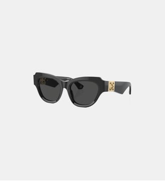 Lunettes de soleil Irrégulier BE4423 - Burberry - Gris foncé
